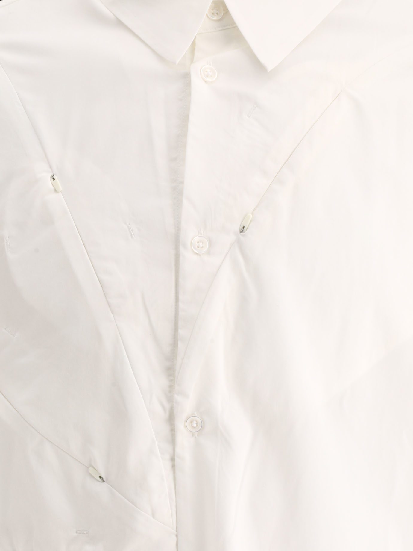 POST ARCHIVE FACTION (PAF) White 5.1 Center shirt